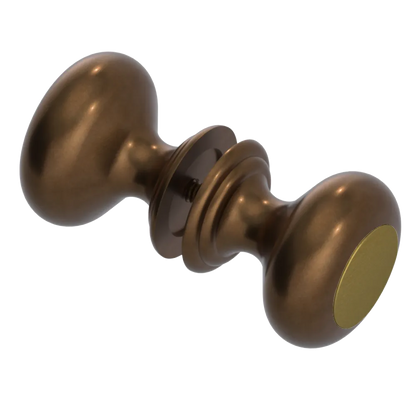 Rubinet Shower Door Knob (set) Tuscan Brass