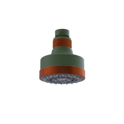 Rubinet 3 FUNCTION SHOWER HEAD Green Envy