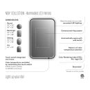 KALIA NOXLED-illuminated bathroom mirror - 20" x 32"