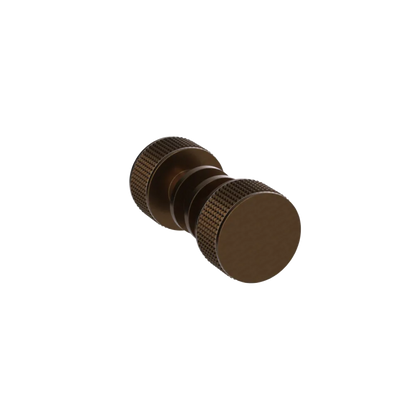 Rubinet Shower Door Knob (set) Tuscan Brass