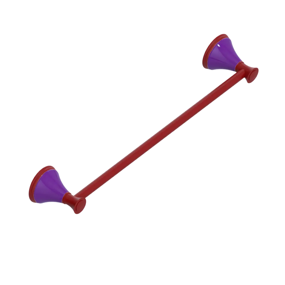 Rubinet Towel Bar 24" Maroon