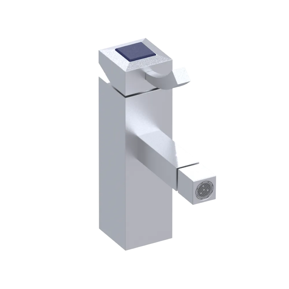 Rubinet Single Control Bidet Fitting (less drain) Satin Chrome