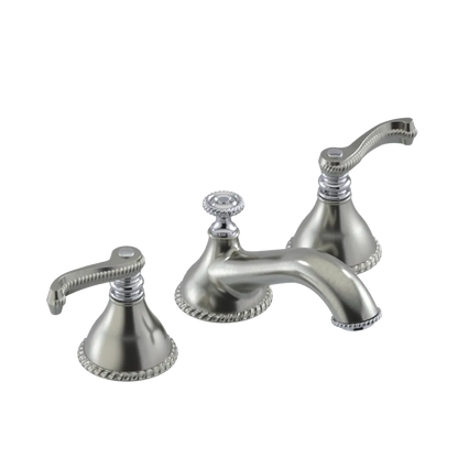 Rubinet Widespread Lav. Set. (less drain) Satin Nickel