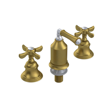 Rubinet Bidet Fitting with Spray, Diverter, and Vacum Breaker (Less Drain) Antique Brass Matt