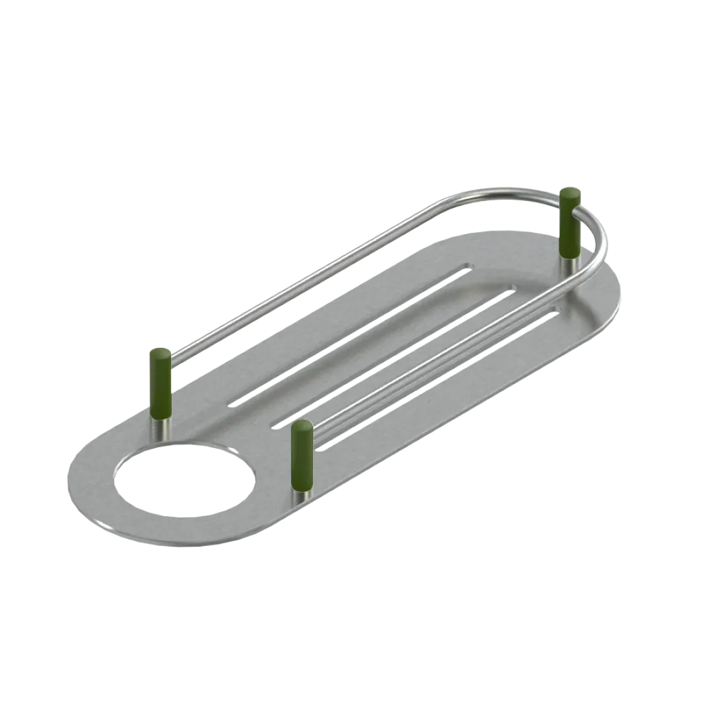 Rubinet Shelf Only Satin Nickel