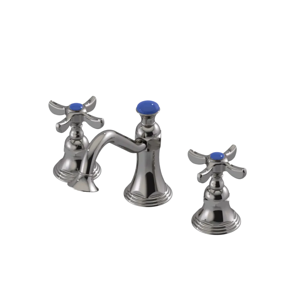 Rubinet Widespread Lav. Set. (less drain) Polished Nickel