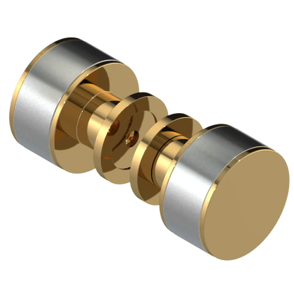 Rubinet Shower Door Knob (set) Gold