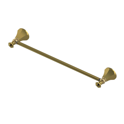 Rubinet Towel Bar 24" Antique Brass Matt