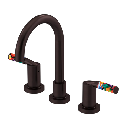 Rubinet Widespread Lav set (less drain) Oil Rubbed Bronze