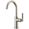 Brizo Bar Faucet With Arc Spout And Knurled Handle Kit