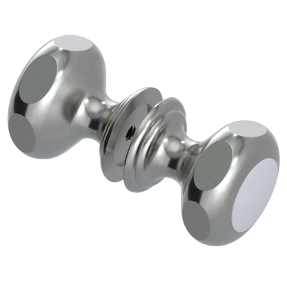 Rubinet Shower Door Knob (set) Satin Nickel