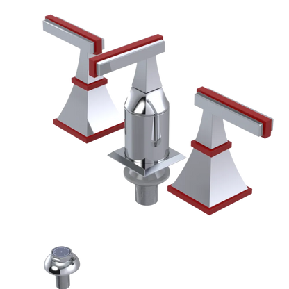 Rubinet Bidet Fitting with Spray, Diverter, and Vacum Breaker (Less Drain) Chrome