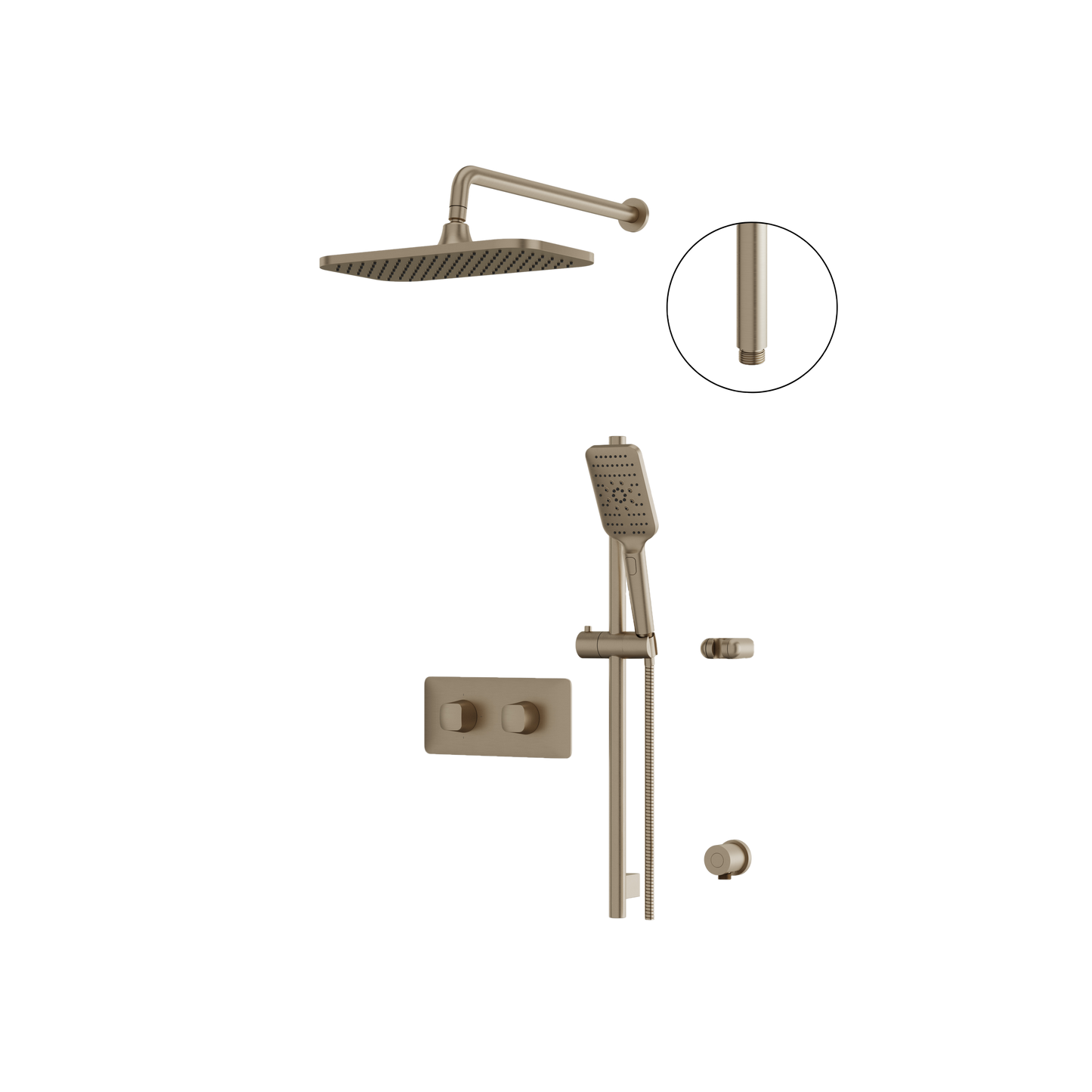 Aqua Brass INABOX INABO01X 2-WAY NON-SHARED