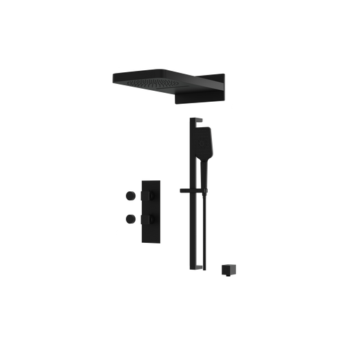 Aqua Brass MIAMIBOX04 3-WAY NON-SHARED