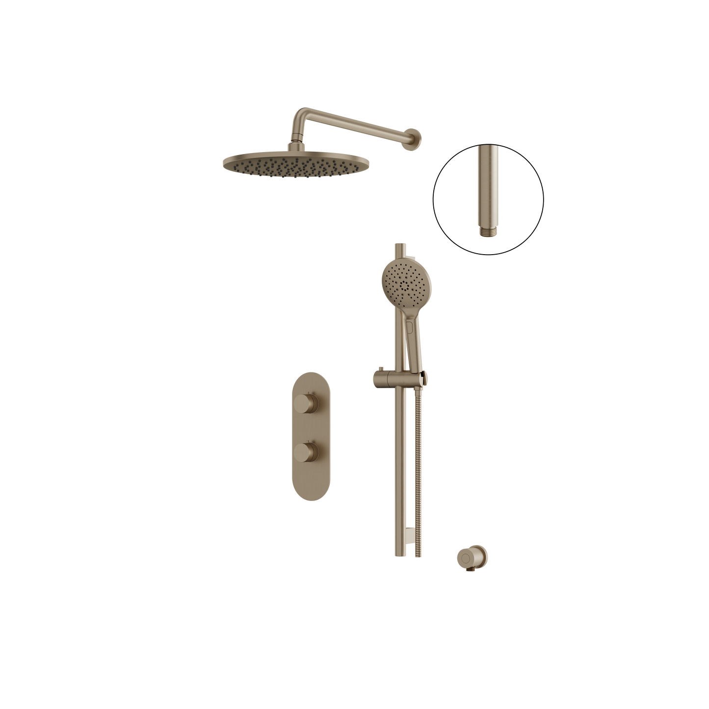Aqua Brass SHOWERBOX SHOWERBOX01 2-WAY NON-SHARED
