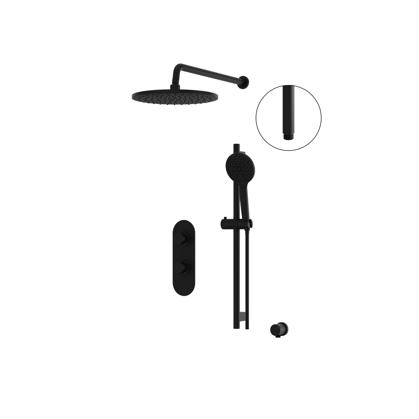 Aqua Brass SHOWERBOX SHOWERBOX01 2-WAY NON-SHARED