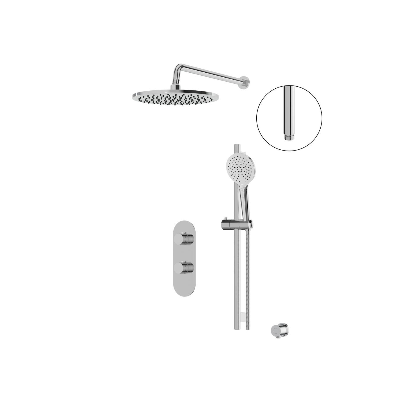 Aqua Brass SHOWERBOX SHOWERBOX01 2-WAY NON-SHARED