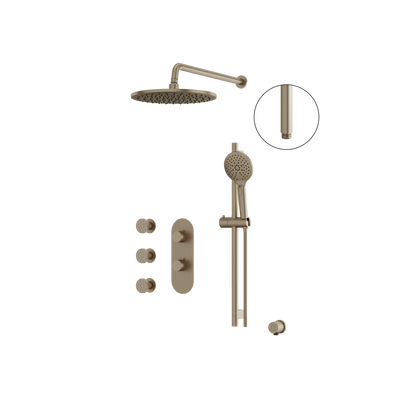 Aqua Brass SHOWERBOX SHOWERBOX03 3-WAY NON-SHARED