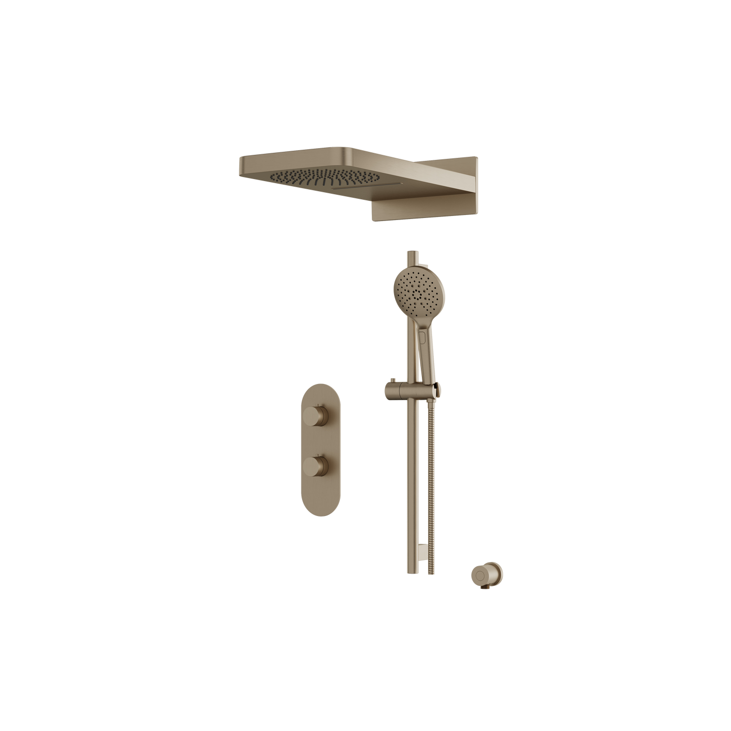 Aqua Brass SHOWERBOX SHOWERBOX04 3-WAY SHARED