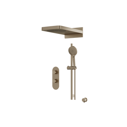 Aqua Brass SHOWERBOX SHOWERBOX04 3-WAY SHARED
