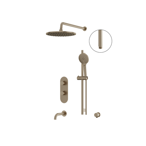 Aquabrass SHOWERBOX02N 3-WAY SHARED