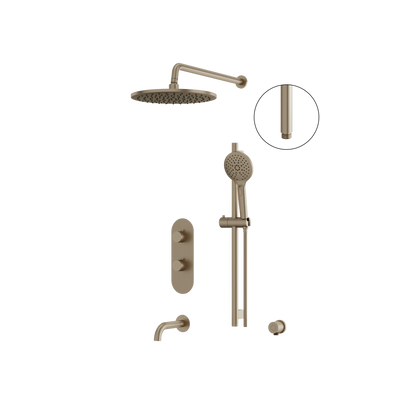 Aqua Brass SHOWERBOX SHOWERBOX02 3-WAY NON-SHARED