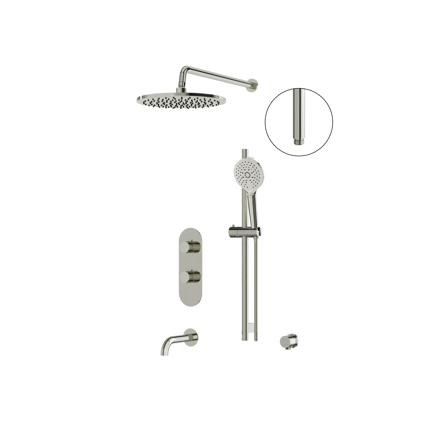 Aqua Brass SHOWERBOX SHOWERBOX02 3-WAY NON-SHARED