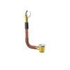 Zitta Drain and overflow brushed nickel