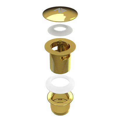 Zitta Bathtub drain 24K gold