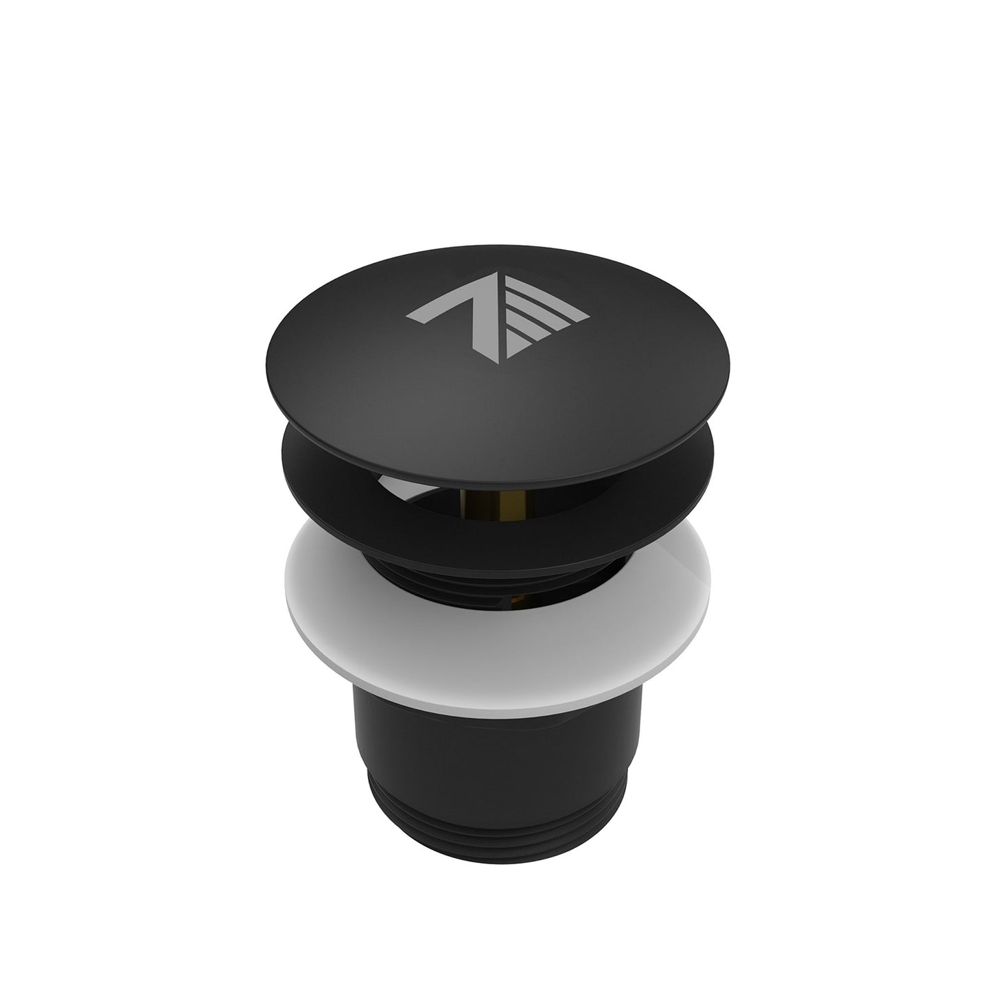 Zitta Bathtub drain matte black