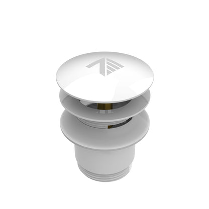 Zitta Bathtub drain glossy white