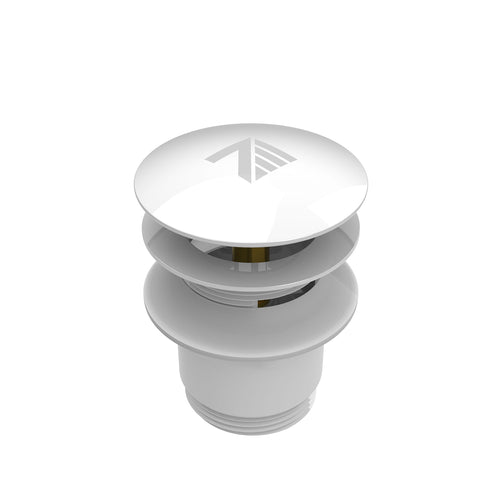 Zitta Bathtub drain glossy white