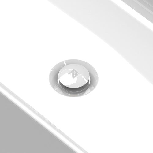 Zitta Bathtub drain glossy white