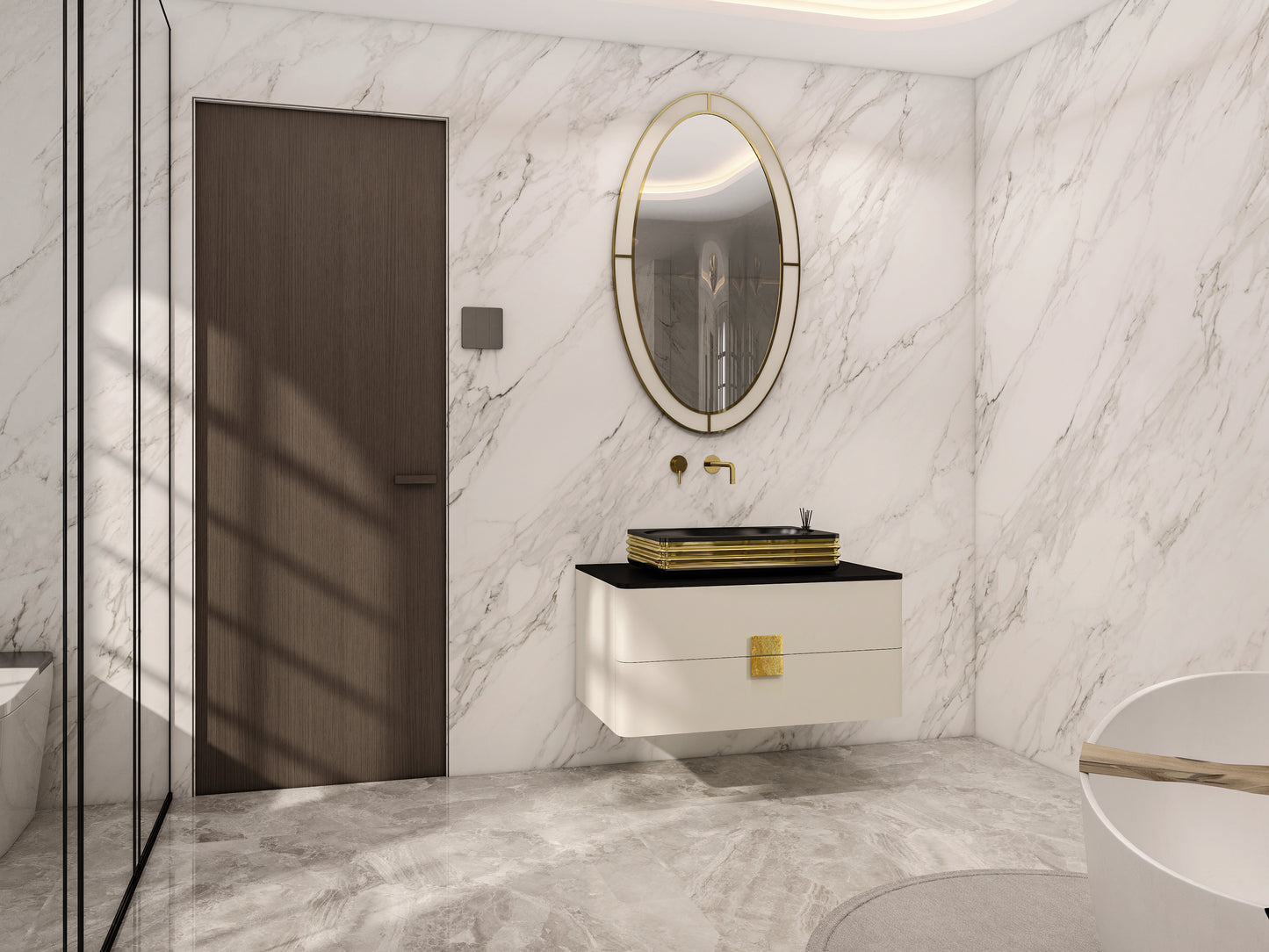 Seasons Single Sink Bathroom Vanity by Godi