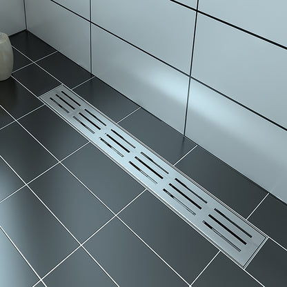 Zitta Linear stainless steel grate 26" rectangular pattern