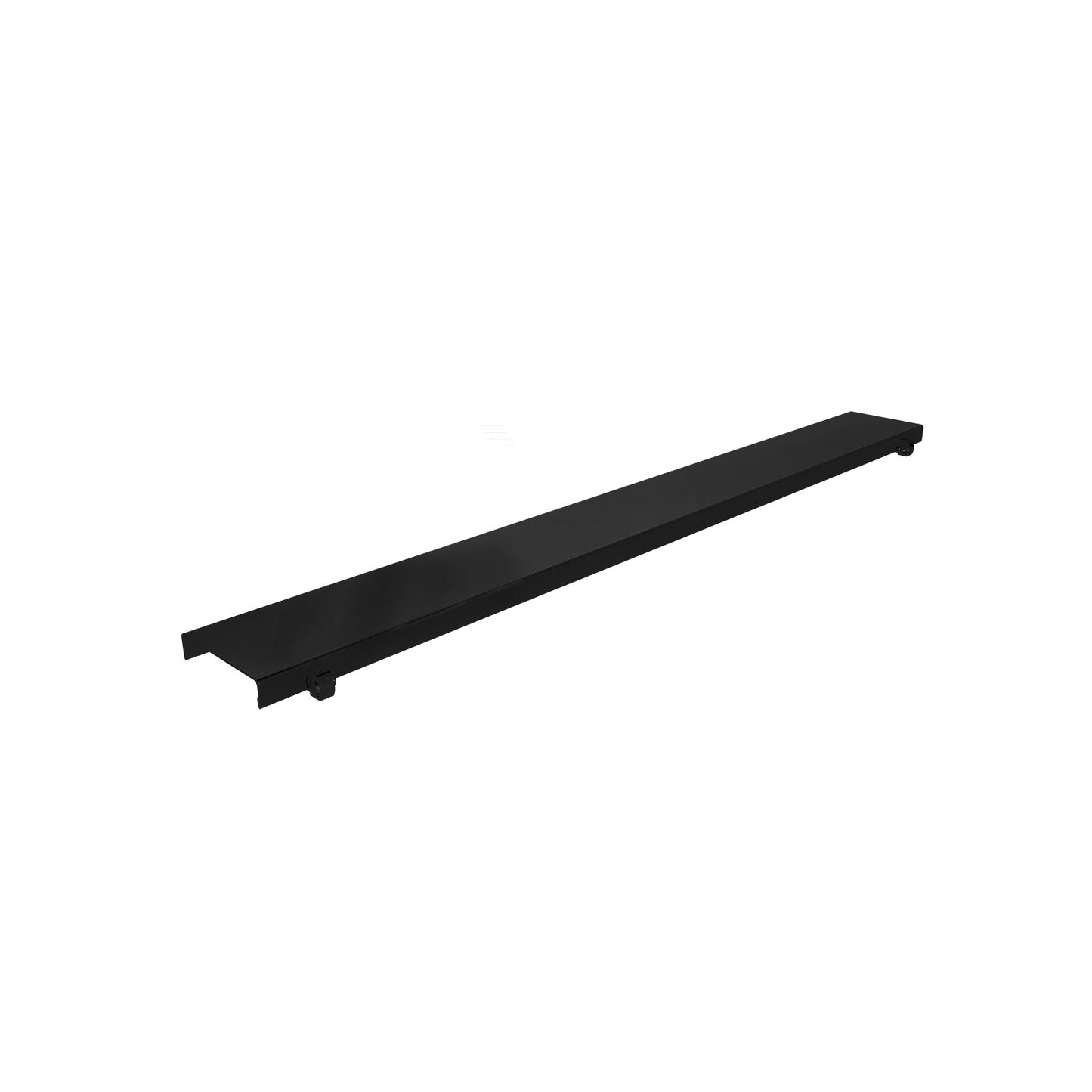 Zitta Linear matte black grate 30" reversible