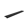Zitta Linear matte black grate 42" rectangular pattern