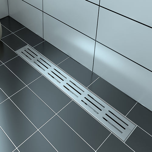 Zitta Linear stainless steel grate 60" rectangular pattern