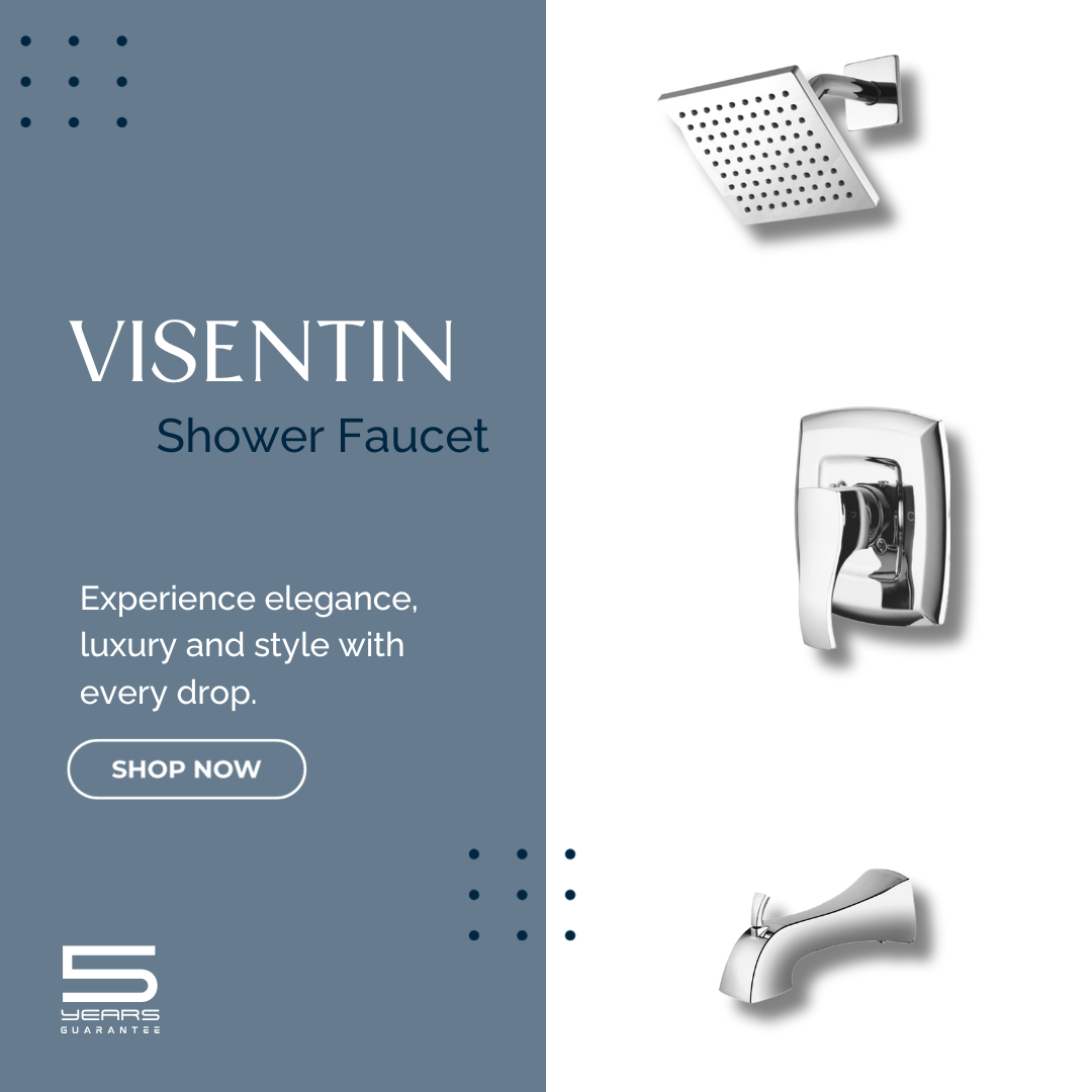 Victoria Pressure-Balanced Tub & Shower Set by VISENTIN