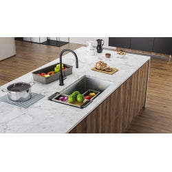 FRANKE Cube Workcenter Sink - CUX11030-WKC
