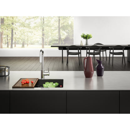 Franke Peak Workcenter Sink - PKG11031MBK-WKC