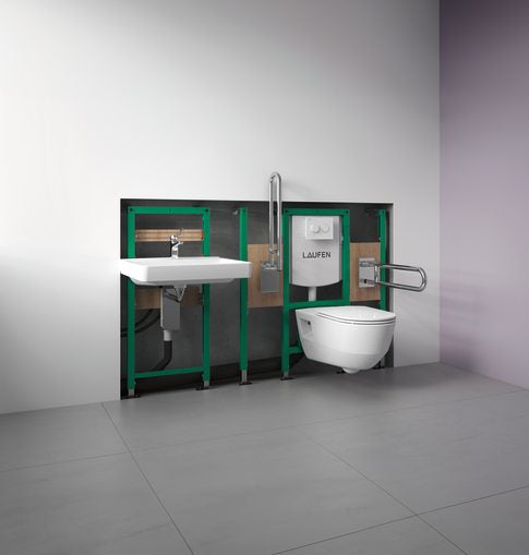 Laufen Ineolink Slim 2 By 4 For WC And Shower WC In-Wall Toilet Carrier