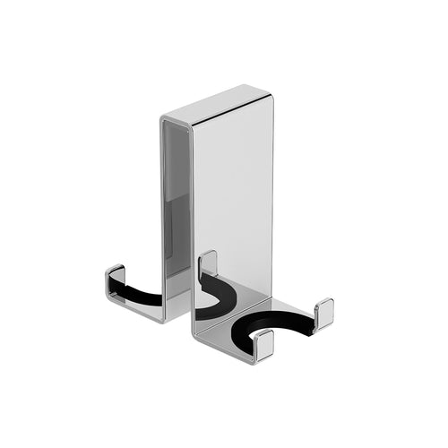 Zitta Robe and squeegee double hook on glass