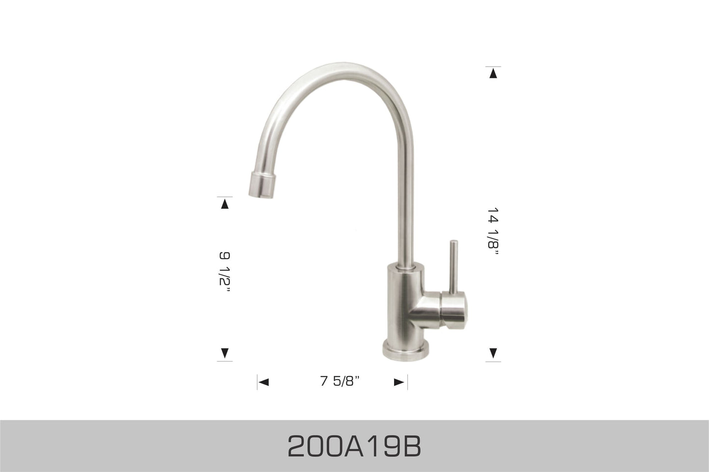 Bosco Solid Stainless Steel Faucet