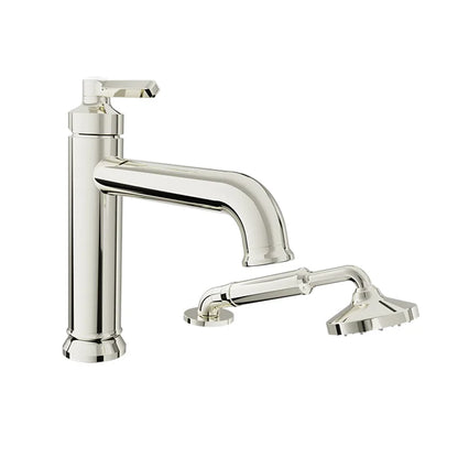 Baril 2-piece tub filler with hand shower
