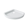 Zitta Shower base 36 x 36, in a corner, in glossy white