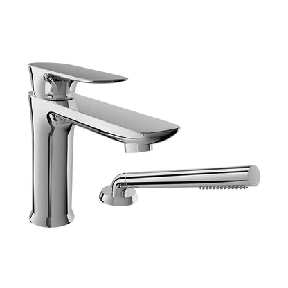 Baril 2-piece tub filler with hand shower