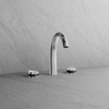 Baril 8" c/c lavatory faucet, drain included