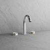 Baril 8" c/c lavatory faucet, drain included
