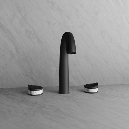 Baril 8" c/c lavatory faucet, drain included